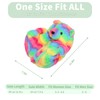 ROVANCHY Teddy Bear Slippers Rainbow Cute House Animal Slippers For