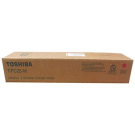 Toshiba T-FC25-M TFC25M E-Studio 2040C 2540C 3040C 3540C 4540C Printers Toner Cartridge (Magenta) in Retail Packaging