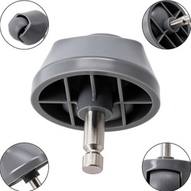 Pieza De Repuesto De Rueda Delantera Compatible Con J3/Freo Robot Aspirador Rueda Suavemente, Resistente Al Desgaste, Y Restaura La Capacidad Del Robot Aspirador For Moverse Libremente.