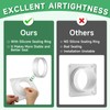 Dryer Vent Wall Plate,Dryer Vent Connector Kit,Twist Lock Dryer Duct