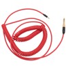 Coiled Headphone Cable Gold Plated Connector Replacement Headset Sound Cord