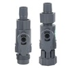Aquarium Water Control Connector Double Valve Leakage Proof Quick Release