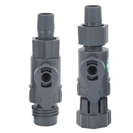 Aquarium Water Control Connector Double Valve Leakage Proof Quick Release Fish Tank Hose Tap for Filter 1/2in