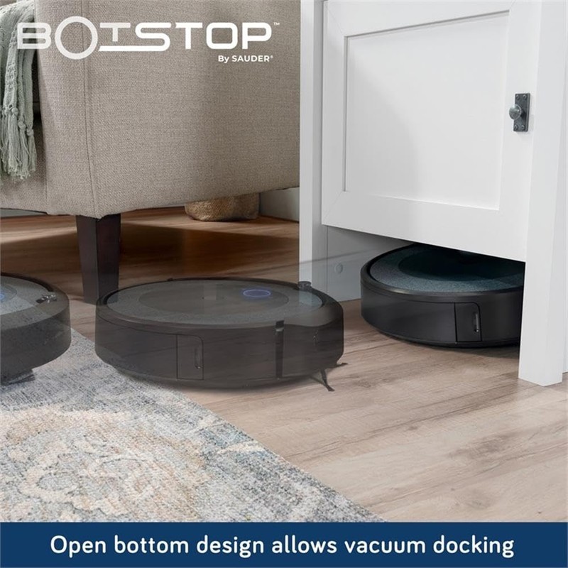 Sauder Homeplus Robot Vacuum Storage Side Table End Table Cabinet