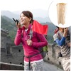 BESPORTBLE 100pcs Bamboo Flag Sticks Handheld Flag Poles Multi-use Flagpoles