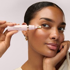 Brighten Up Energising Eye Cream from Sculpted by Aimee 10ml – Cooling Eye Serum with Caffeine and Cryo Tip for Puffiness, Dark Circles and Fine Lines