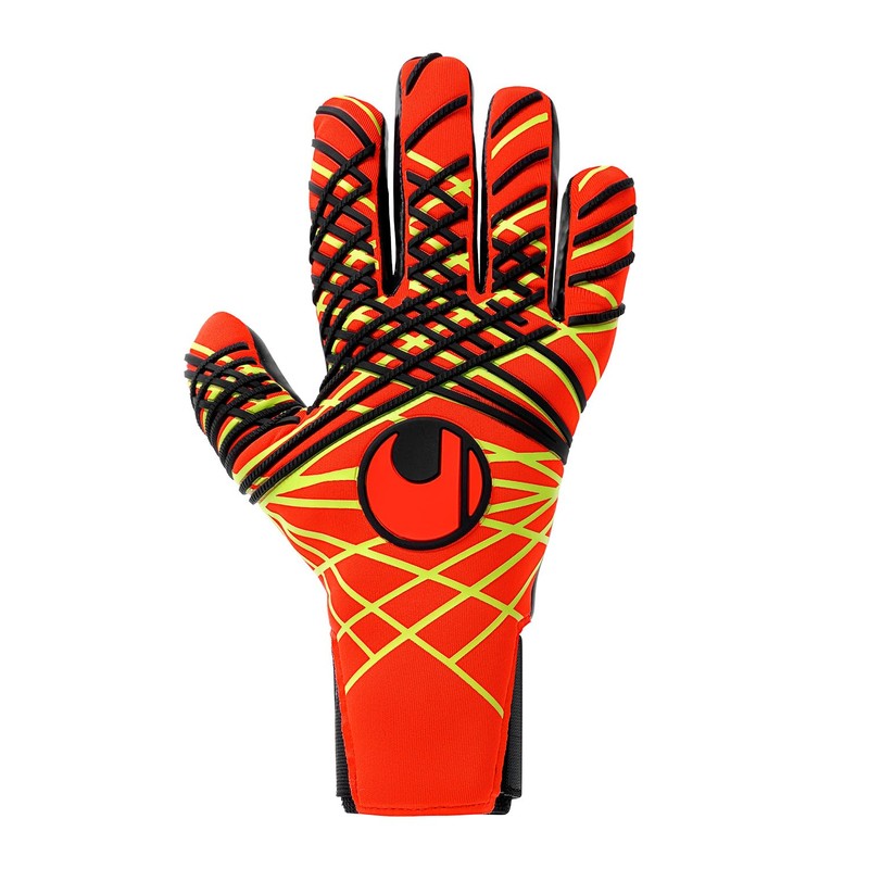 uhlsport Game Soccer GK Keeper Gloves Fire Edition Absolute Grip