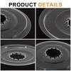 PSLER Flywheel Guard - 2PCS Diameter 138 mm Freewheel Spoke