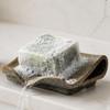 Zoeeker Self-Draining Soap Dish, Ceramic Bar Soap Holder with Drainage