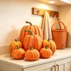 7 Calabazas Artificiales, Calabazas Decorativas de Halloween