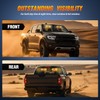 Nilight 40LED Amber Emergency Strobe Traffic Advisor Light Bar with