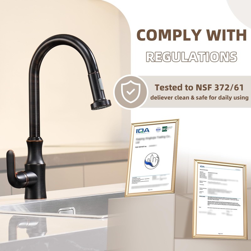Angle Simple Kitchen Faucet Head, G 1/2 or 13/16 Inch