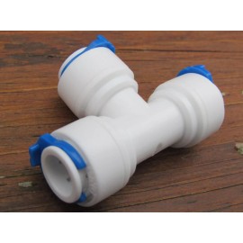 Unbranded 3/8" Tee Fitting for Reverse Osmosis (RO) Water Purification Systems