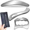 Robulove 3 in 1 Stainless Steel Gua Sha Tool, Muscle