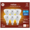 GE Relax 6-Pack 65 W Equivalent Dimmable Soft White Br30