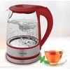 EUROSTAR EKG121RD 1.2L Glass Electric Kettle, Red