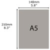 Taymar Two Tier Dispenser for A5 Leaflets and Brochures(Pack of