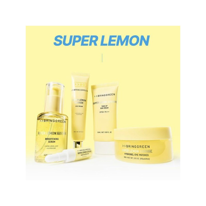 BRING GREEN Super Lemon Glutathione Tone Up Suncream 50ml*2ea