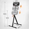 WORKESS Roller Support Stand,WK-RS010 132 Lbs Load Capacity,Adjustable Height (27"