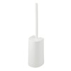LEC FLEX B00182 Toilet Brush with Case, White, Compatible with