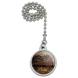 GRAPHICS & MORE Labyrinth Hedge Maze Goblin City Ceiling Fan and Light Pull Chain