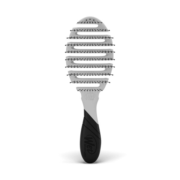 LolaVie Wet Brush Pro Flex Dry Black And White Hair