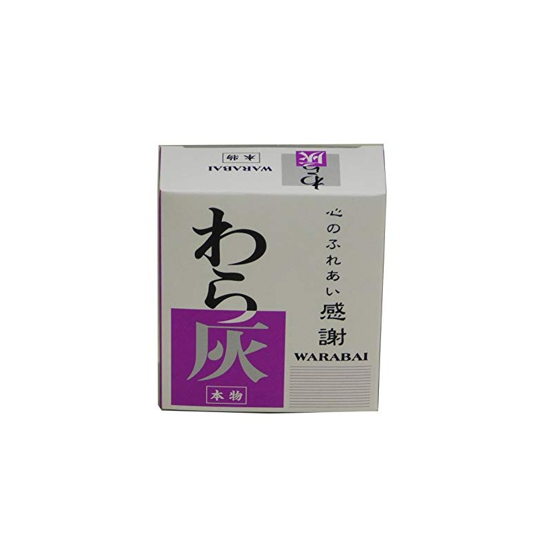 WARABAI Straw Ash, Authentic, Large, For Incense Burners, Approx. 1.4
