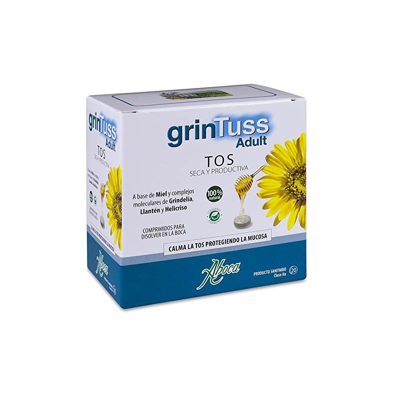Aboca Grintuss Adults 20 Tablets - 1 Unit