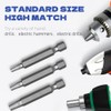 Jyvex T40 Bit, Torx Bit T40, 15 Pieces Torx T40