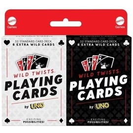 Mattel Wild Twists Playing Cards by Uno Game