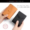 Libra-] Card Case, Large Capacity, Men's, Women's, Genuine Leather, Card