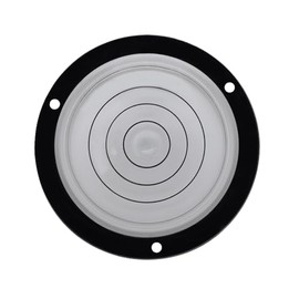 JYK Circular Bubble Level with Screws Mounted, Domed Shape Multi-Directional Round Bubble Spirit Levels Measuring Tools