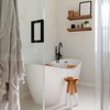 QEEIG Bathroom Floating Shelves for Wall - 15.7" Wall Mounted