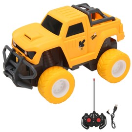 1/24 Remote Control Race Car Toys High Speed Off Road Small RC Car Toys for Children Above 6 Years Old Orange