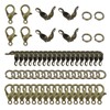 PATIKIL Jewelry Making Accessories Set, 100 Pcs Lobster Clasp 200