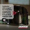 Jackson Safety GPL530 Premium Safety Goggles with detachable Faceshield, Green,