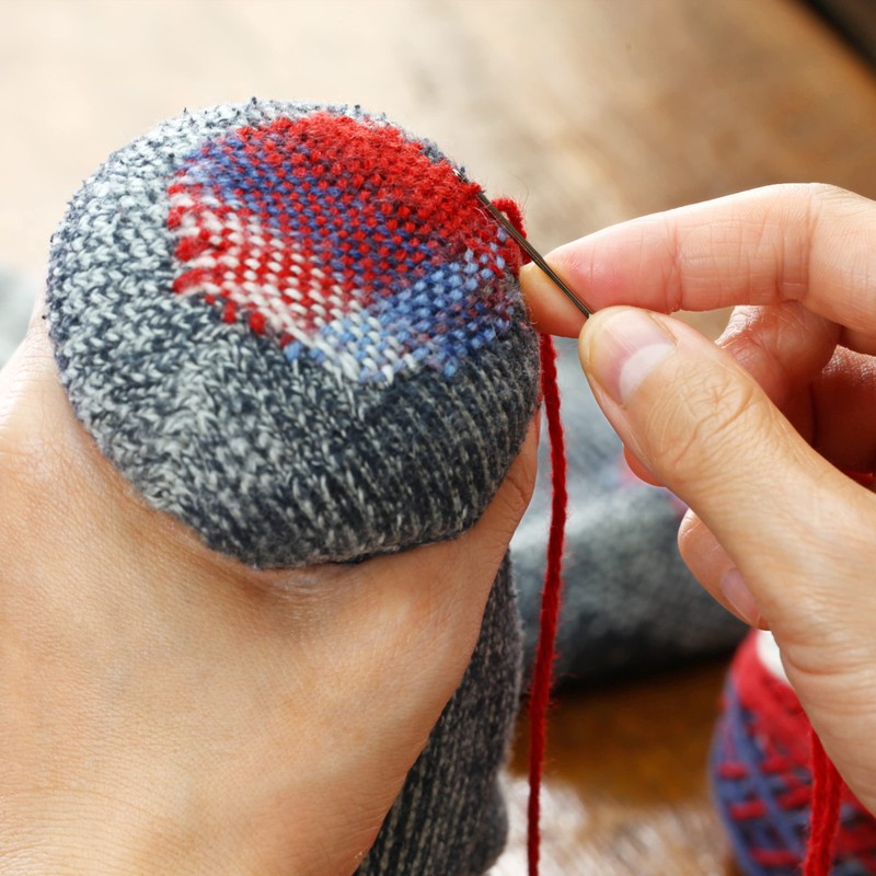 Lantelme Darning Mushroom and Darning Egg Sewing Accessory Set Made