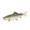 Deshen Du Salmon, King, Chinook, Fish Toy, Realistic Rubber Model,