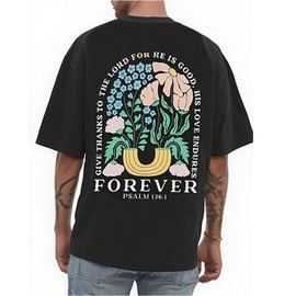 Oversized Graphic Tees Men Y2k T Shirts Women Vintage Tees Unisex Summer Harajuku Tops Black 2XL