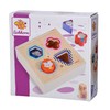 Eichhorn - Wooden Box Friends with 4 Plug-In Elements Shapes,