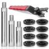 12PCS Angle Grinder Attachments Kit with Flange Nuts, Angle Grinder