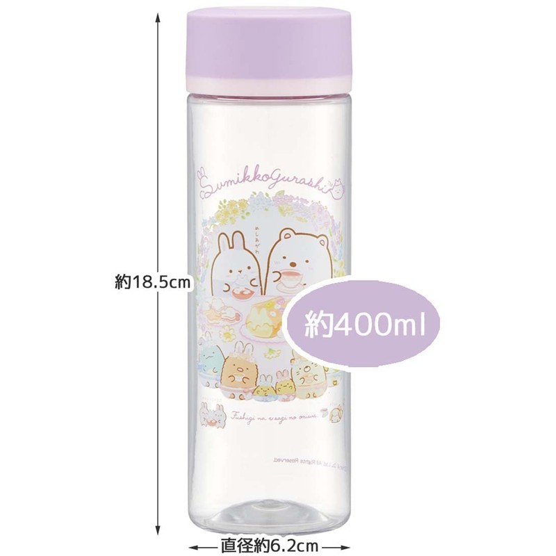 Skater PDC4-A Direct Drinking Water Bottle, Sumikko Gurashi, Rabbit Rice