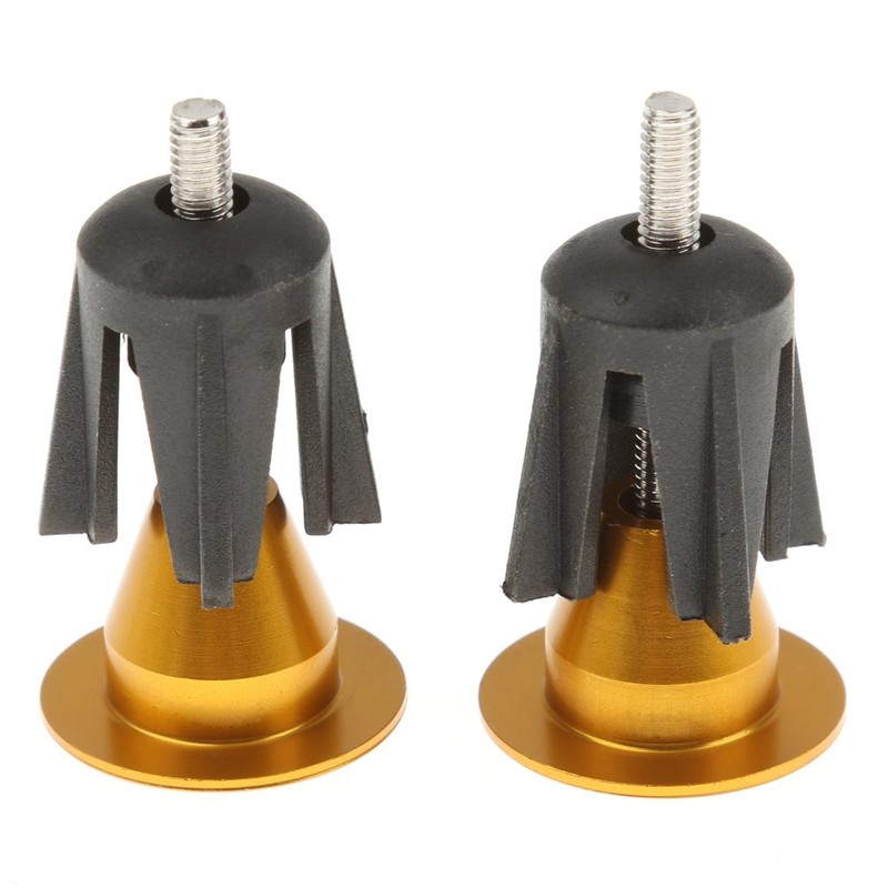 [Unbranded item] Aluminum Automobile Handle Bar Grip Cap End Plug