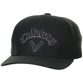 Callaway C22990106 Men's Classic Flat Cap (Features: Quick Drying, Quick Drying, Golf Hat, 1010_Black