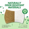 AIRNEX Natural Kitchen Sponges (12 Pack) - Biodegradable Cellulose &