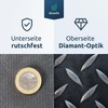 diconfa Rubber Mat Diamond Tear Plate 3 mm Thick -