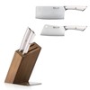 Cangshan ELBERT Series German Steel Forged Cleaver Knife Block Sets,