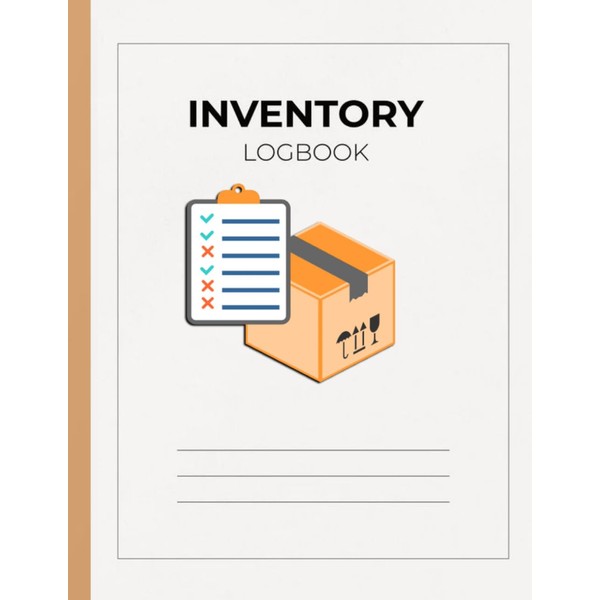 Inventory Log Book / Tracking Sheets & Accounting Organizer