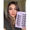Luxury 3D Faux Mink Half Eyelashes – 10 Pairs, Reusable