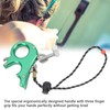 Archery Thumb Trigger Aluminum Alloy Compound Bow Release Aids 3